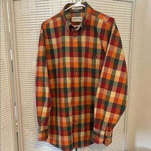 Orvis Men's Vibrant Checkered Shirt
